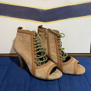 Brown Nine West heels